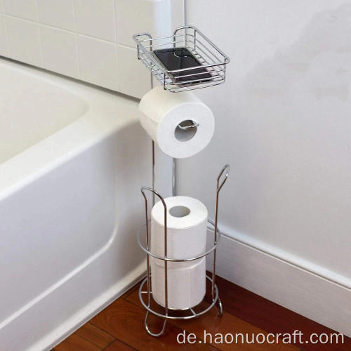 Toilettenpapierhalter für Toilettenbodenrollen